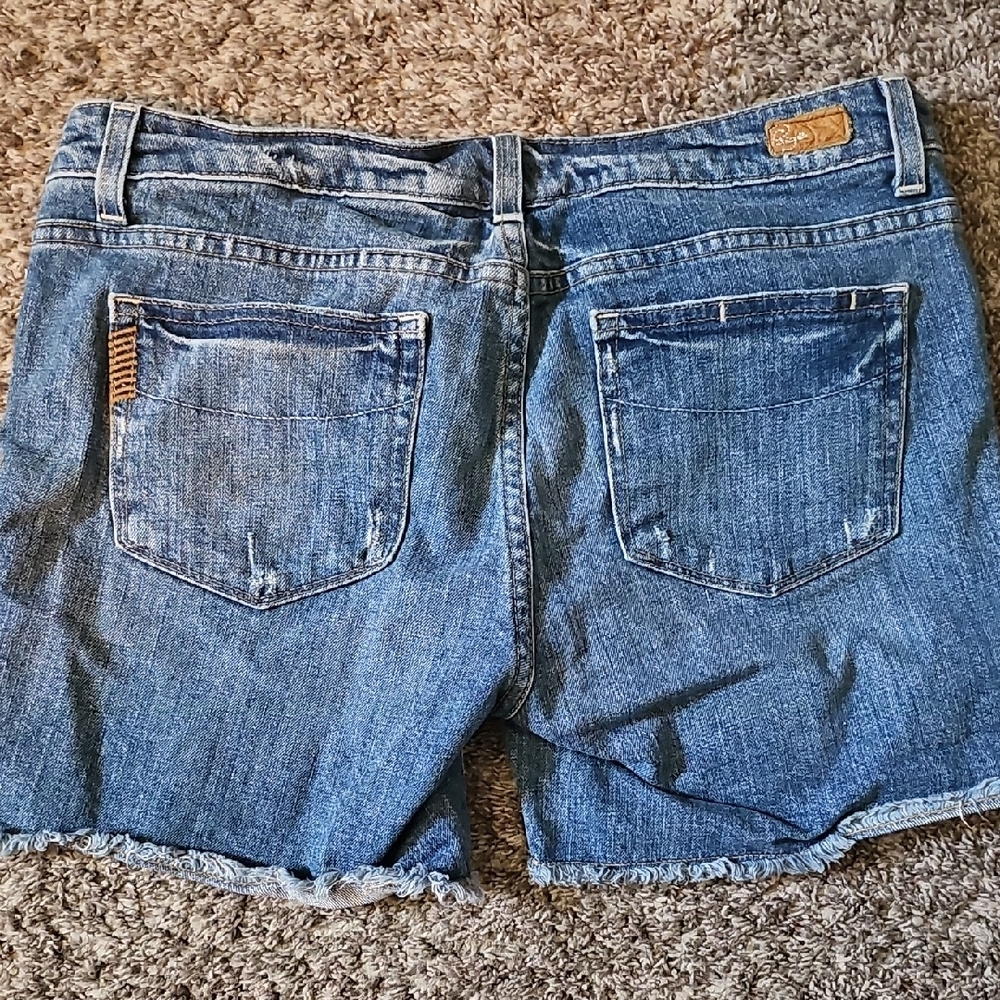 STUNNING PAIGE Jimmy Blue Jean Shorts